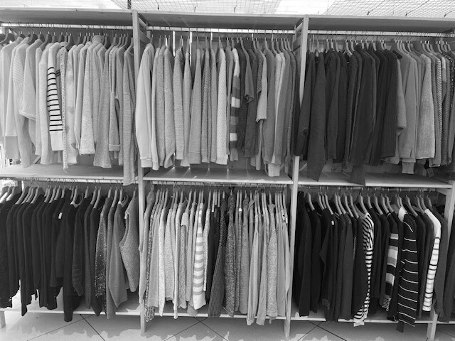 Themaverkoop black & white