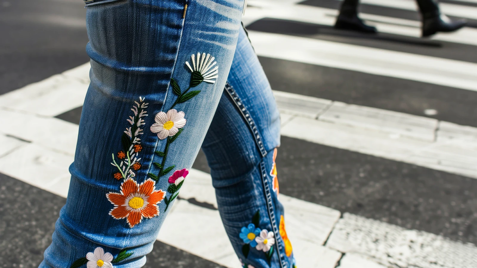 Workshop Jeans Borduren by Material Girls