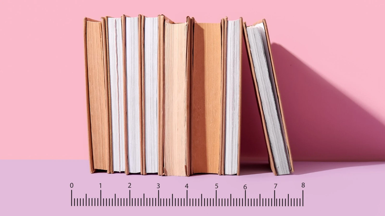 Boeken aan de lopende centimeter