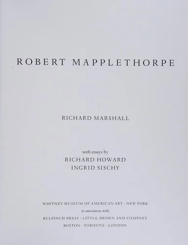 Robert Mapplethorpe
