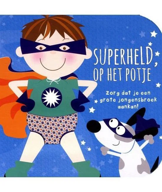 Superheld op het potje