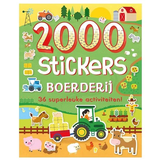 2000 stickers Boerderij