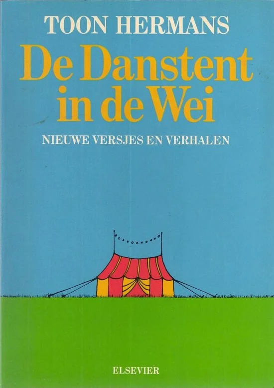 Danstent in de wei