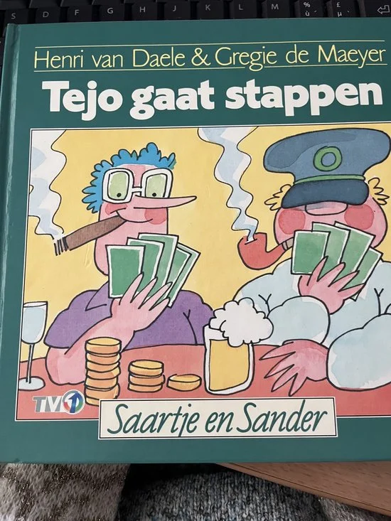 Saartje en sander tejo gaat stappen
