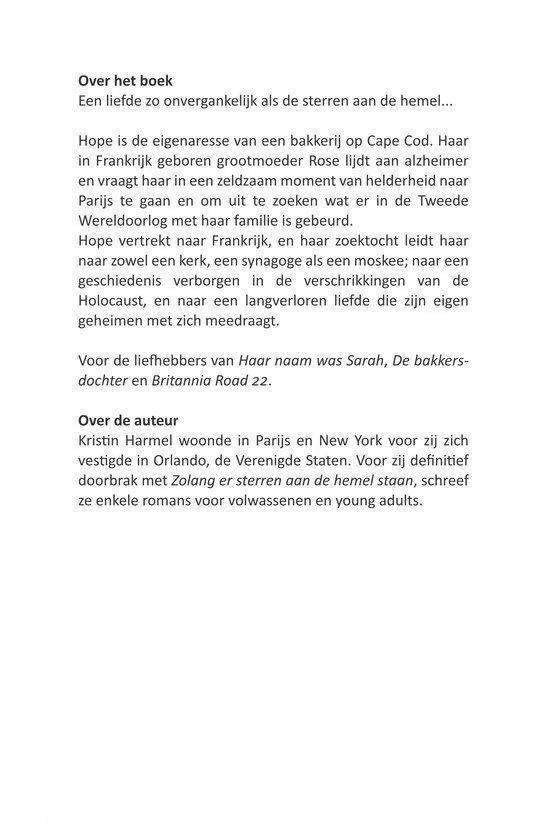 Zolang er sterren aan de hemel staan