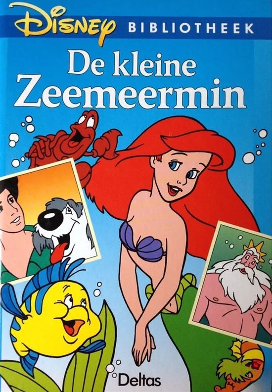 Disney bibliotheek kleine zeemeermin