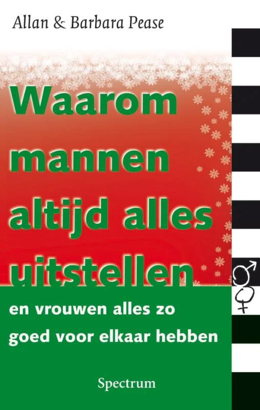 Waarom mannen altijd alles uitstellen