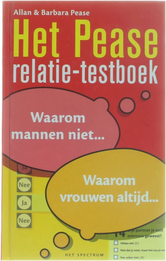 Het Pease relatie-testboek