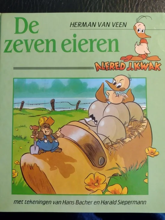 Wonderlyke avonturen alfred j. kwak eieren