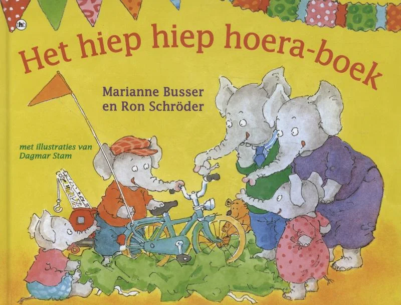 Het hiep hiep hoera boek