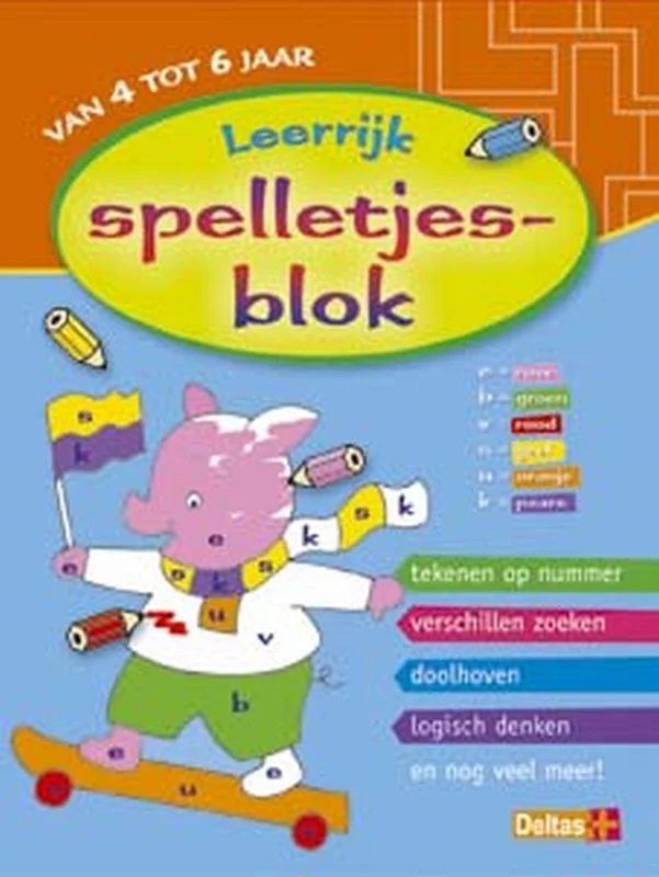 Leerrijk spelletjesblok