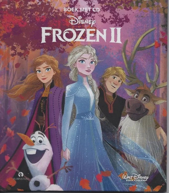 Frozen 2 boek met cd