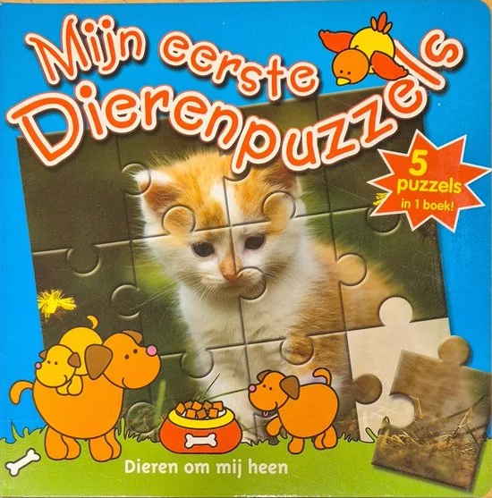 Dieren puzzel pret