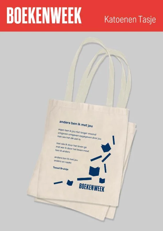 Set 25x Katoenen tas Boekenweek 2024