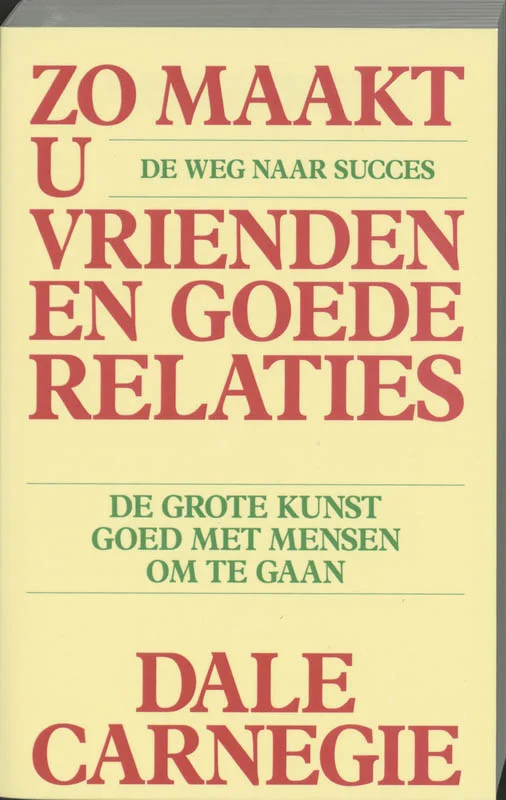 Zo maakt u vrienden en goede relaties