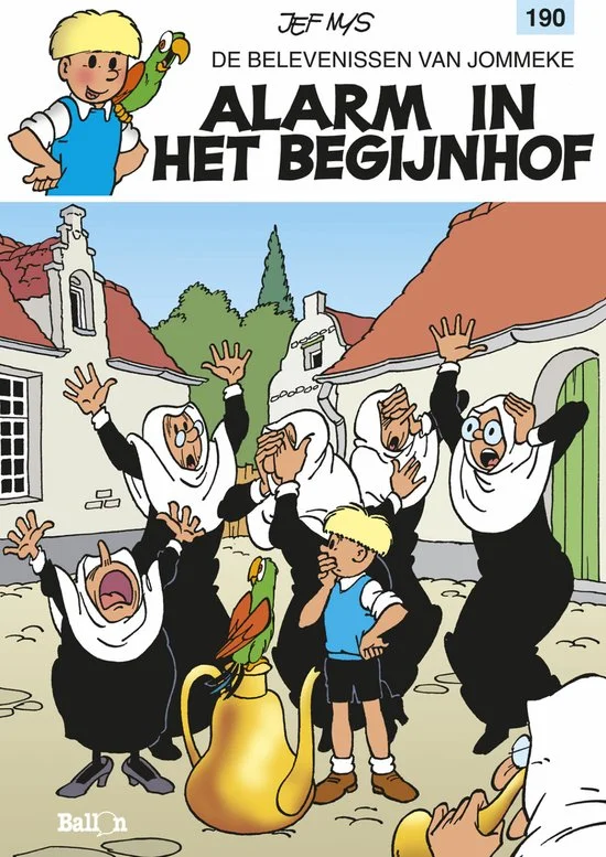 Alarm in het begijnhof
