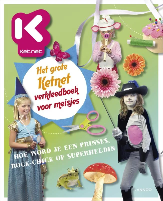 Het grote Ketnet verkleedboek voor meisjes