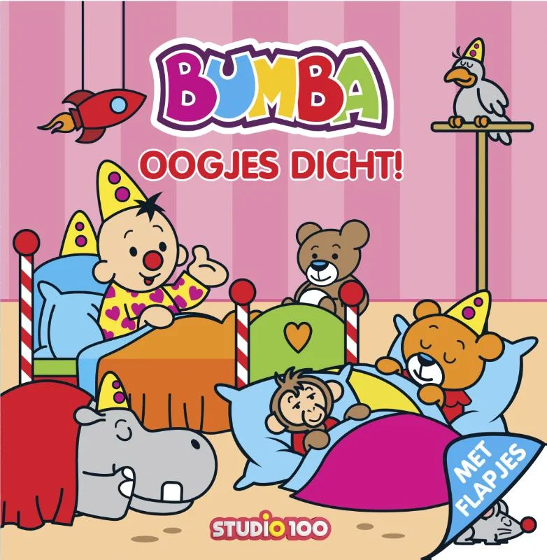 Bumba : kartonboek met flapjes - Oogjes dicht