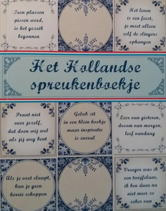 Het Hollands spreukenboekje