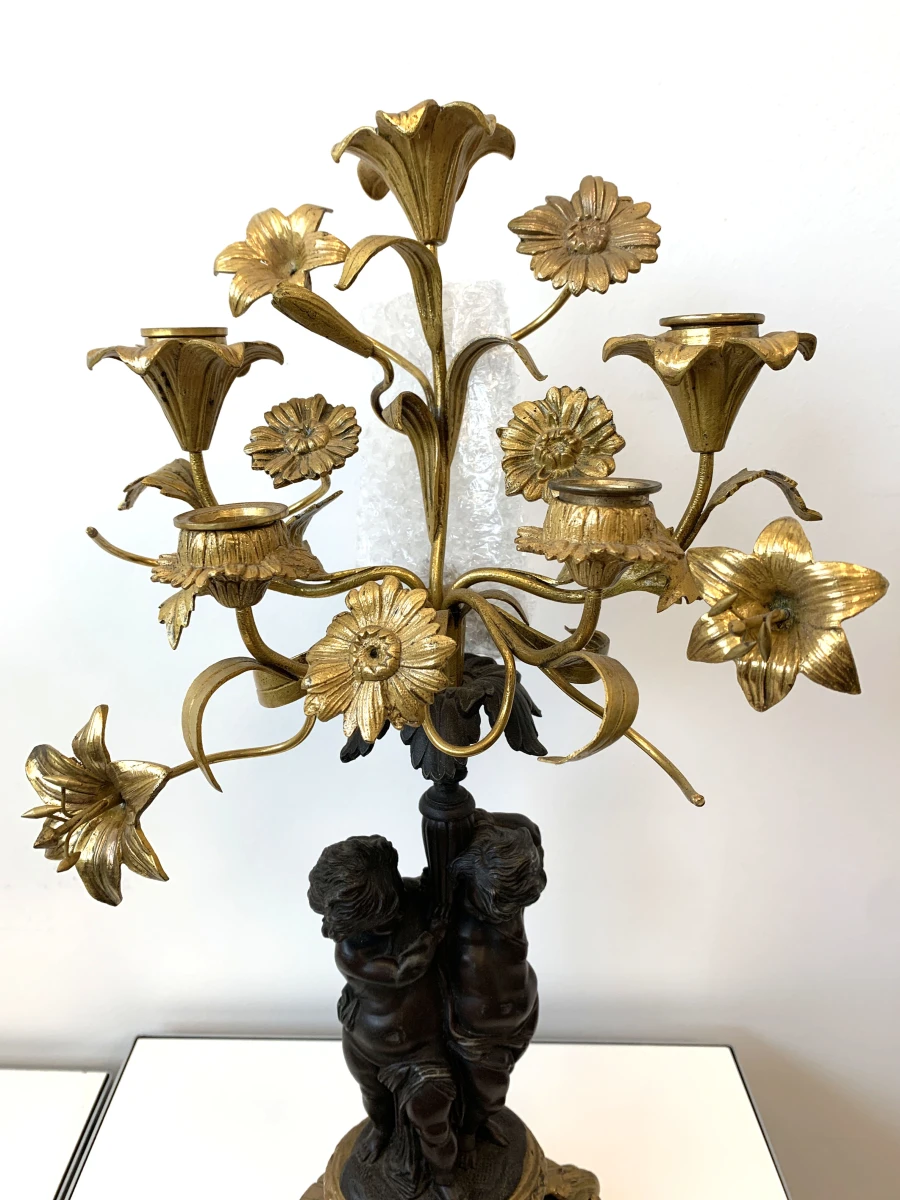 Antieke Franse kandelaar