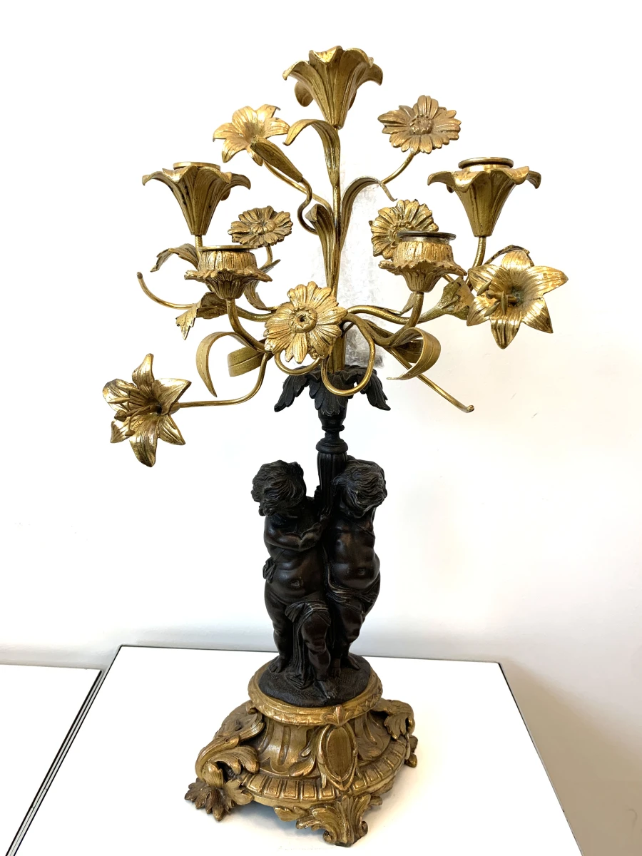 Antieke Franse kandelaar