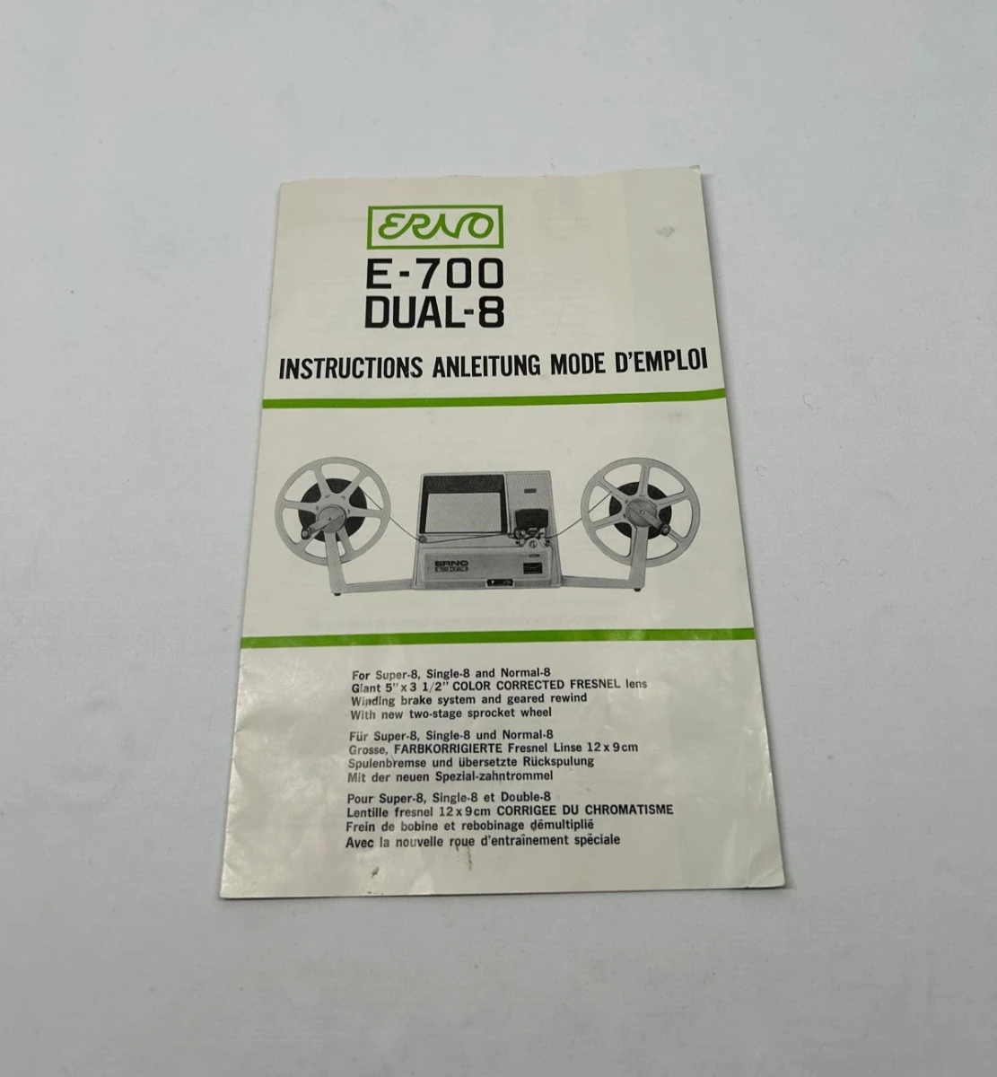 Vintage Erno E-700 Filmviewer