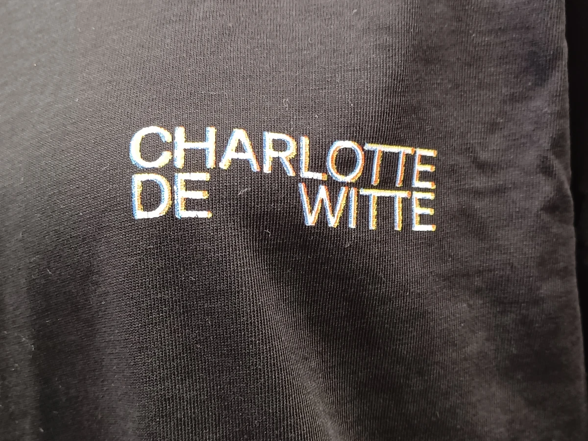 Origineel Charlotte de Witte "CdW - Techno Tee" (KNTXT Merch)