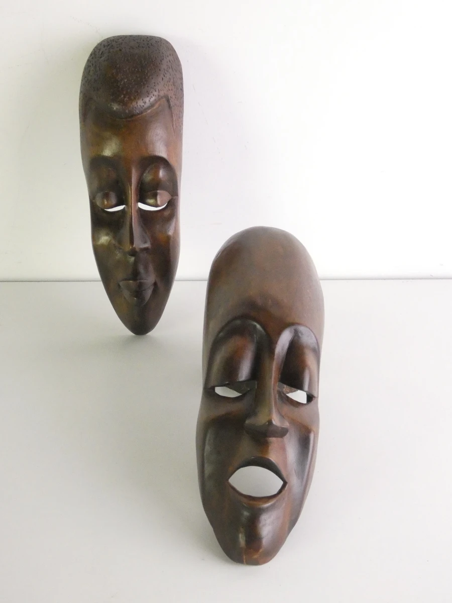 Vintage Etnische maskers