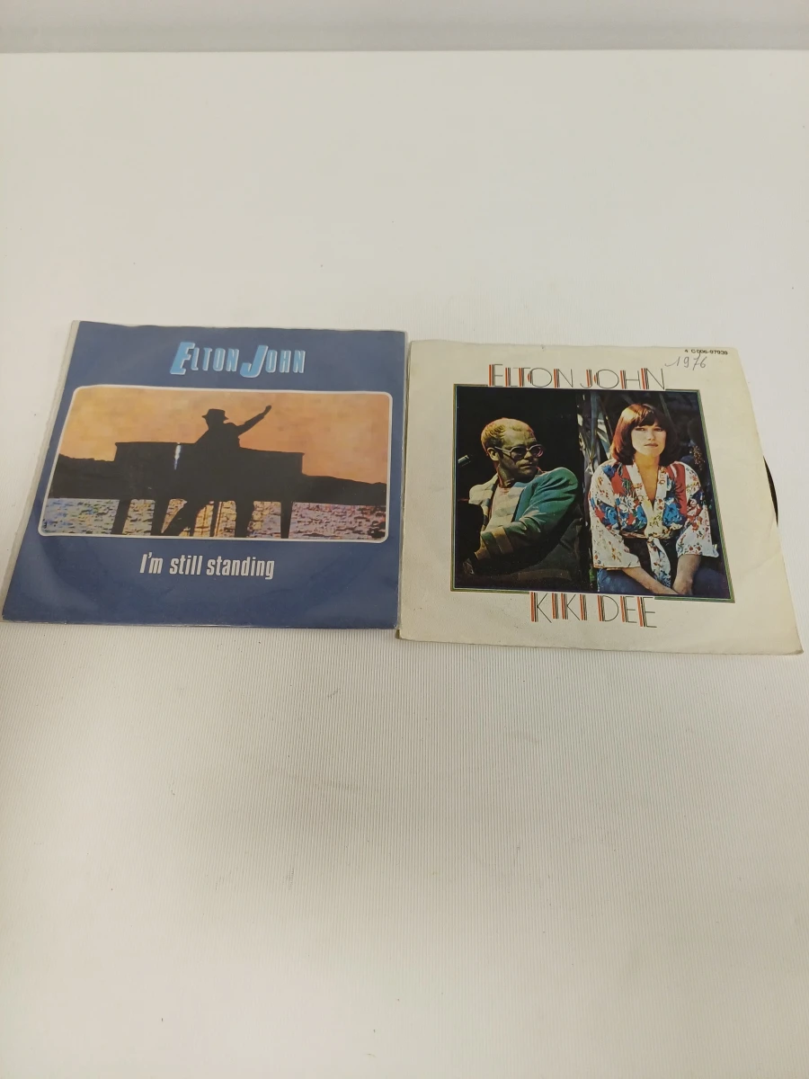 2 singles Elton John