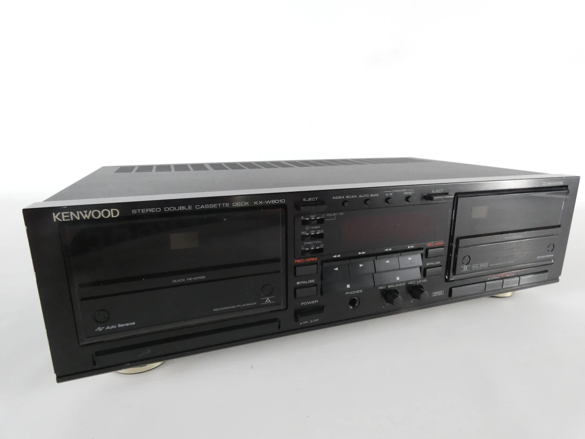 Kenwood KX-W8010 stereo dubbel cassettedeck