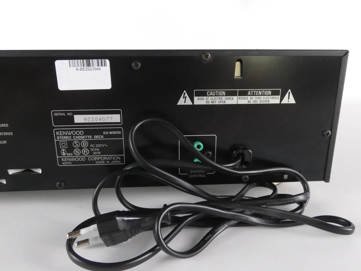 Kenwood KX-W8010 stereo dubbel cassettedeck