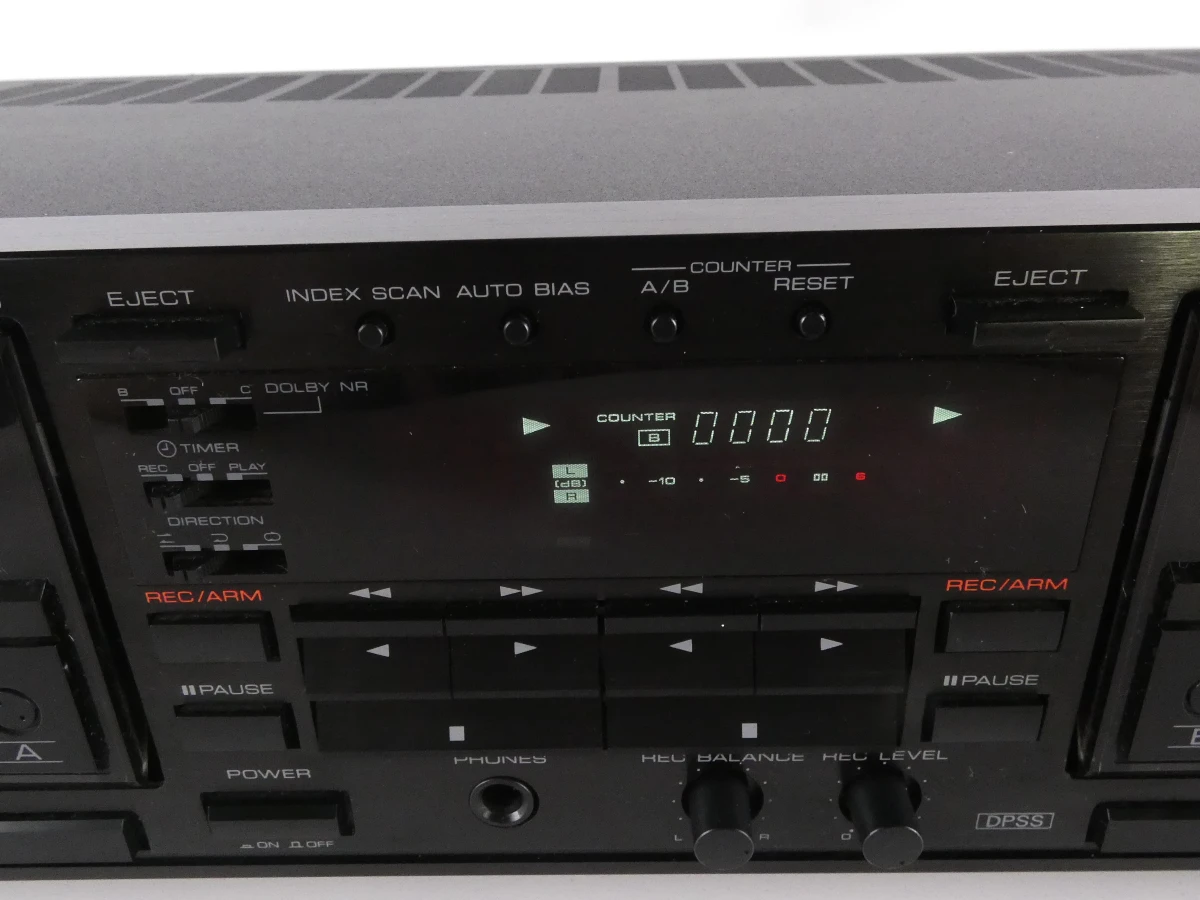 Kenwood KX-W8010 stereo dubbel cassettedeck