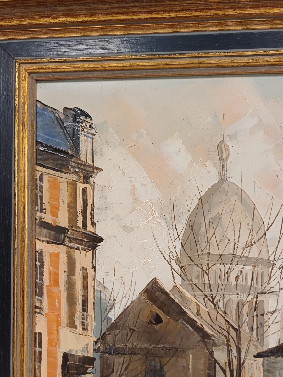 Schilderij André grass Paris Montmartre