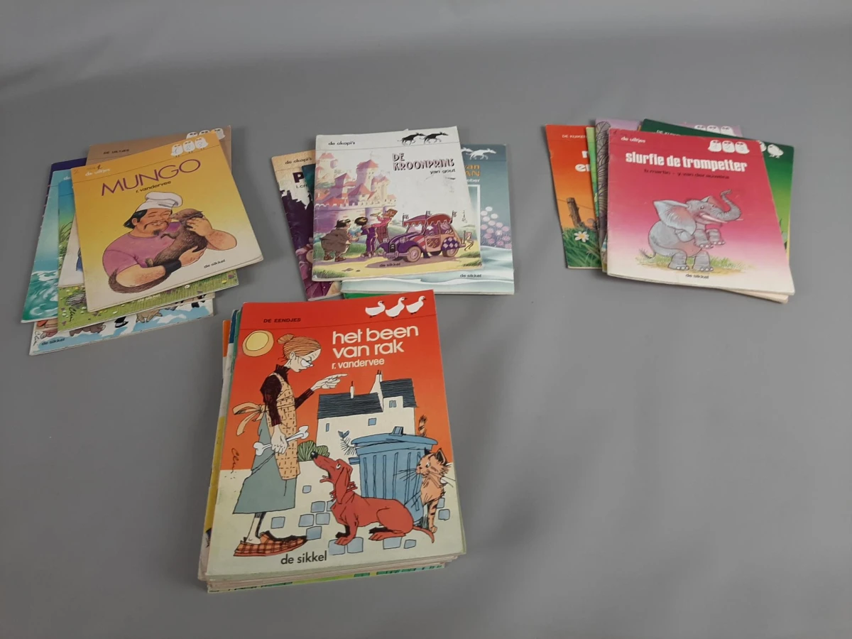 Vintage leesboekjes