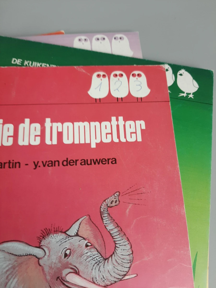 Vintage leesboekjes