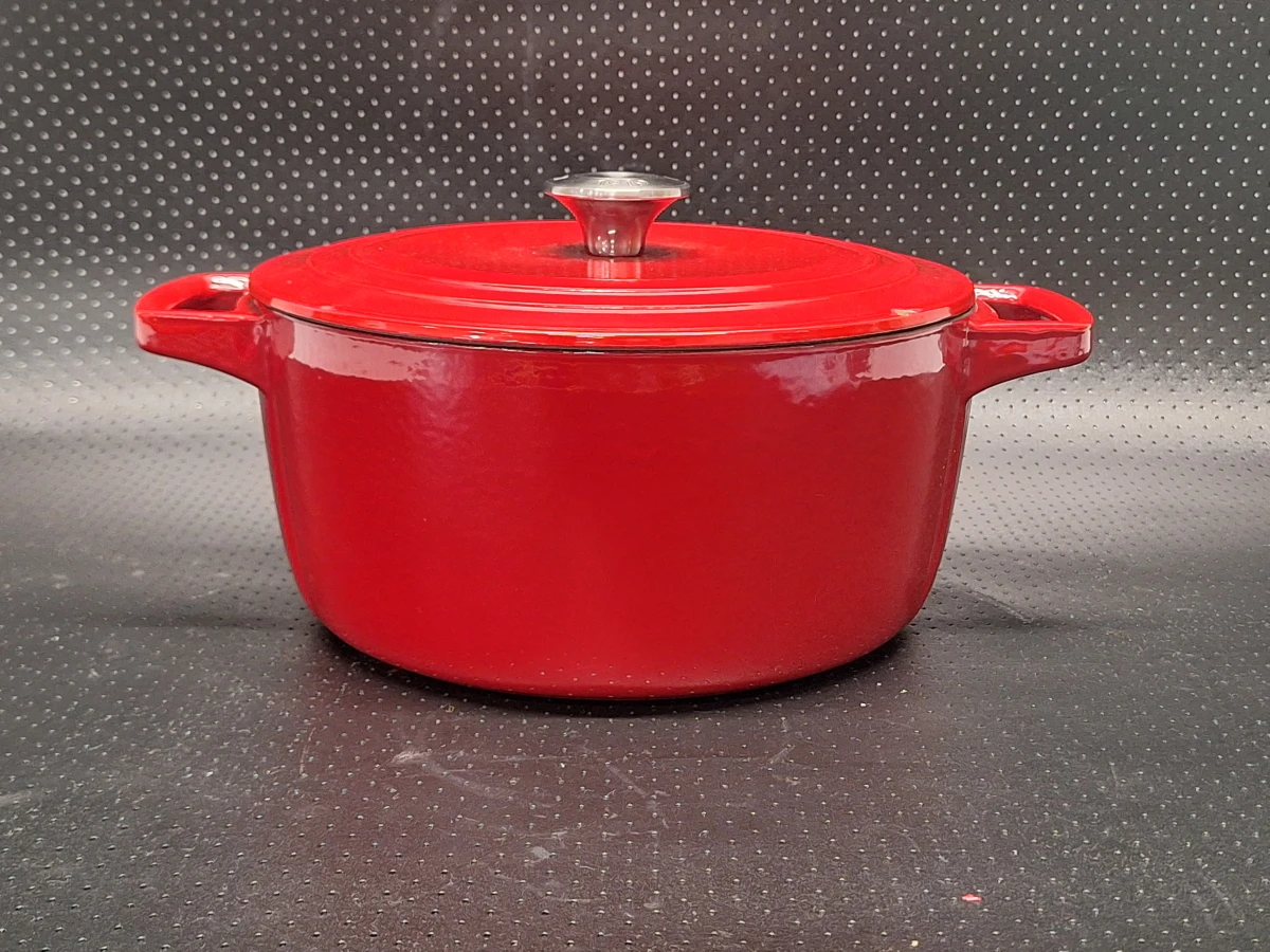 Set KitchenAid geëmailleerde gietijzeren braadpannen - 5,7L & 3,8L