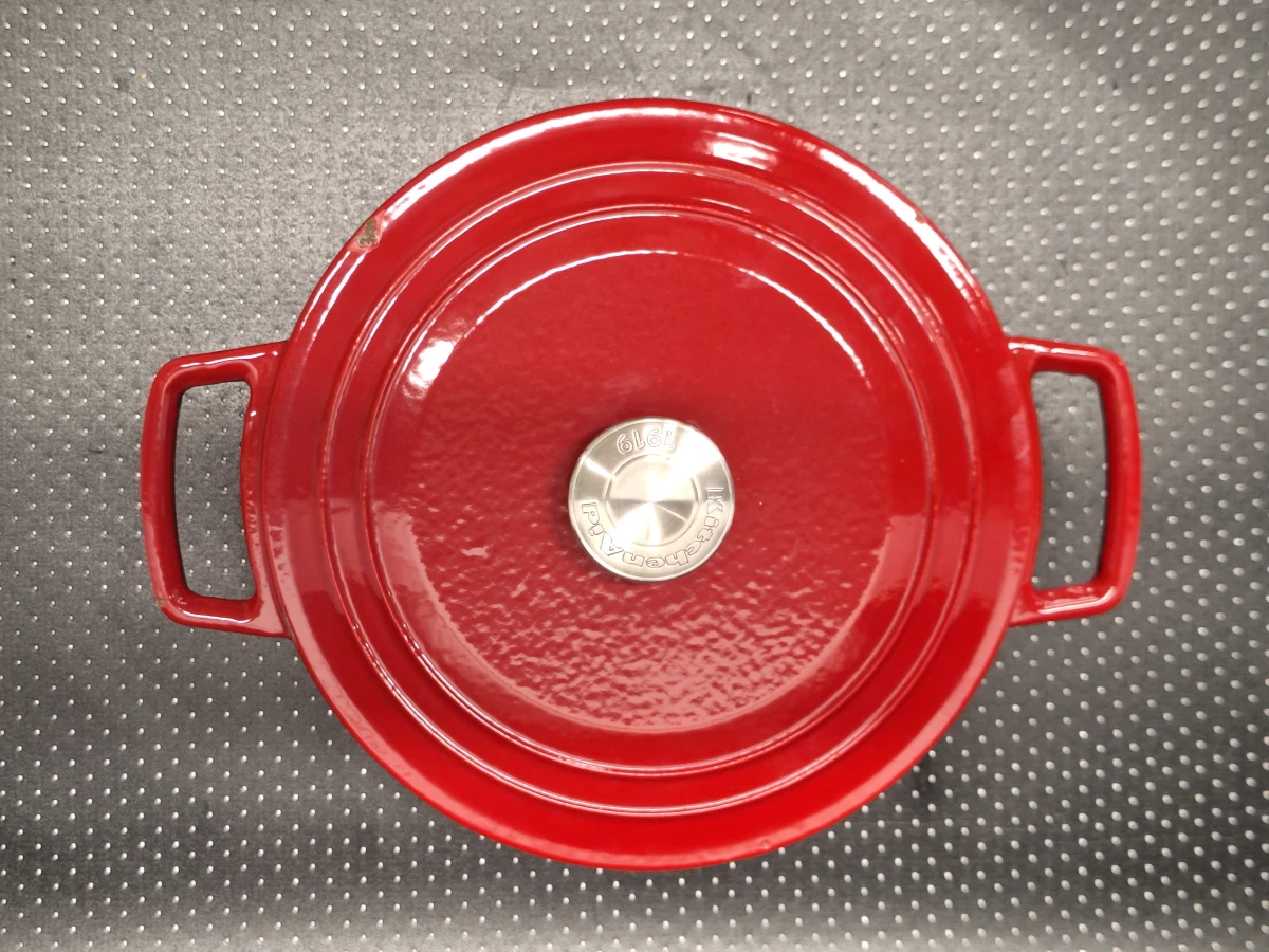 Set KitchenAid geëmailleerde gietijzeren braadpannen - 5,7L & 3,8L