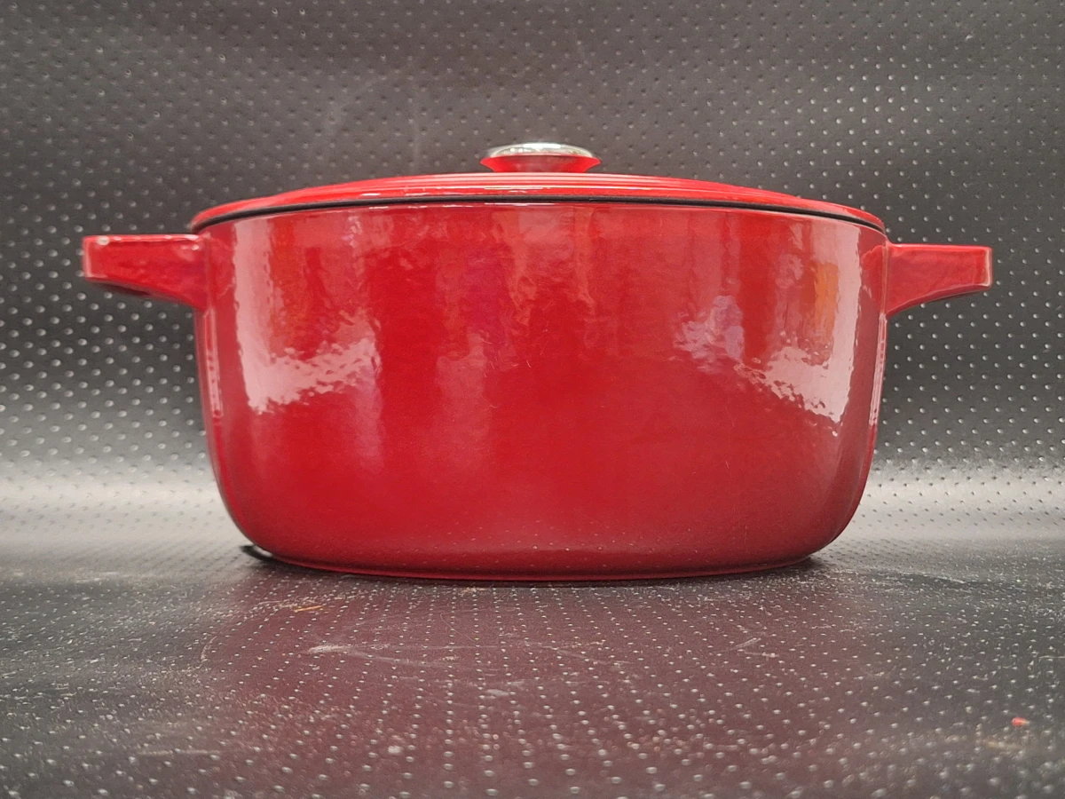 Set KitchenAid geëmailleerde gietijzeren braadpannen - 5,7L & 3,8L