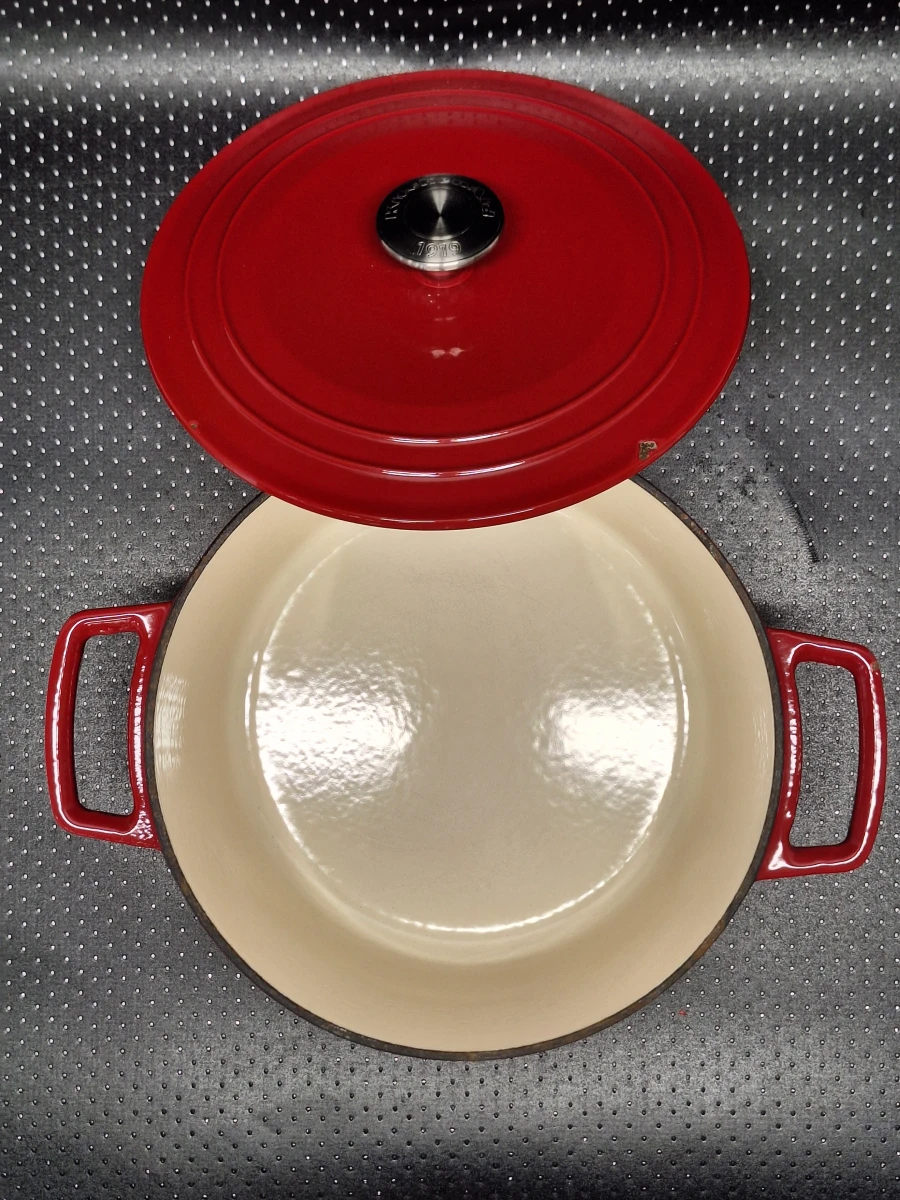 Set KitchenAid geëmailleerde gietijzeren braadpannen - 5,7L & 3,8L