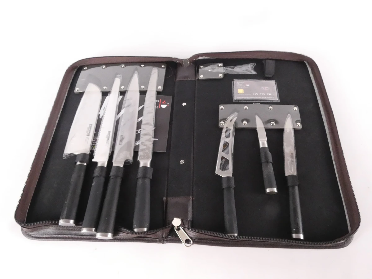 Professionele roestvrijstalen messenset - Masterline/Novaline