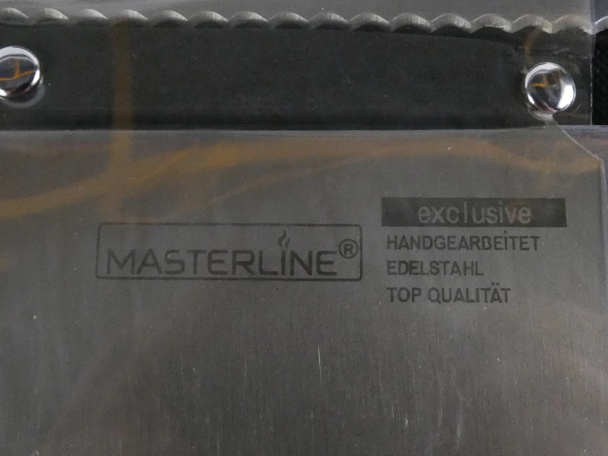 Professionele roestvrijstalen messenset - Masterline/Novaline