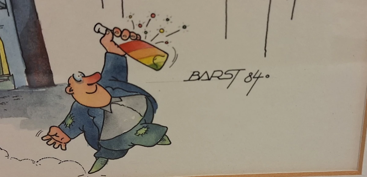 Cartoon/ aquarelle
