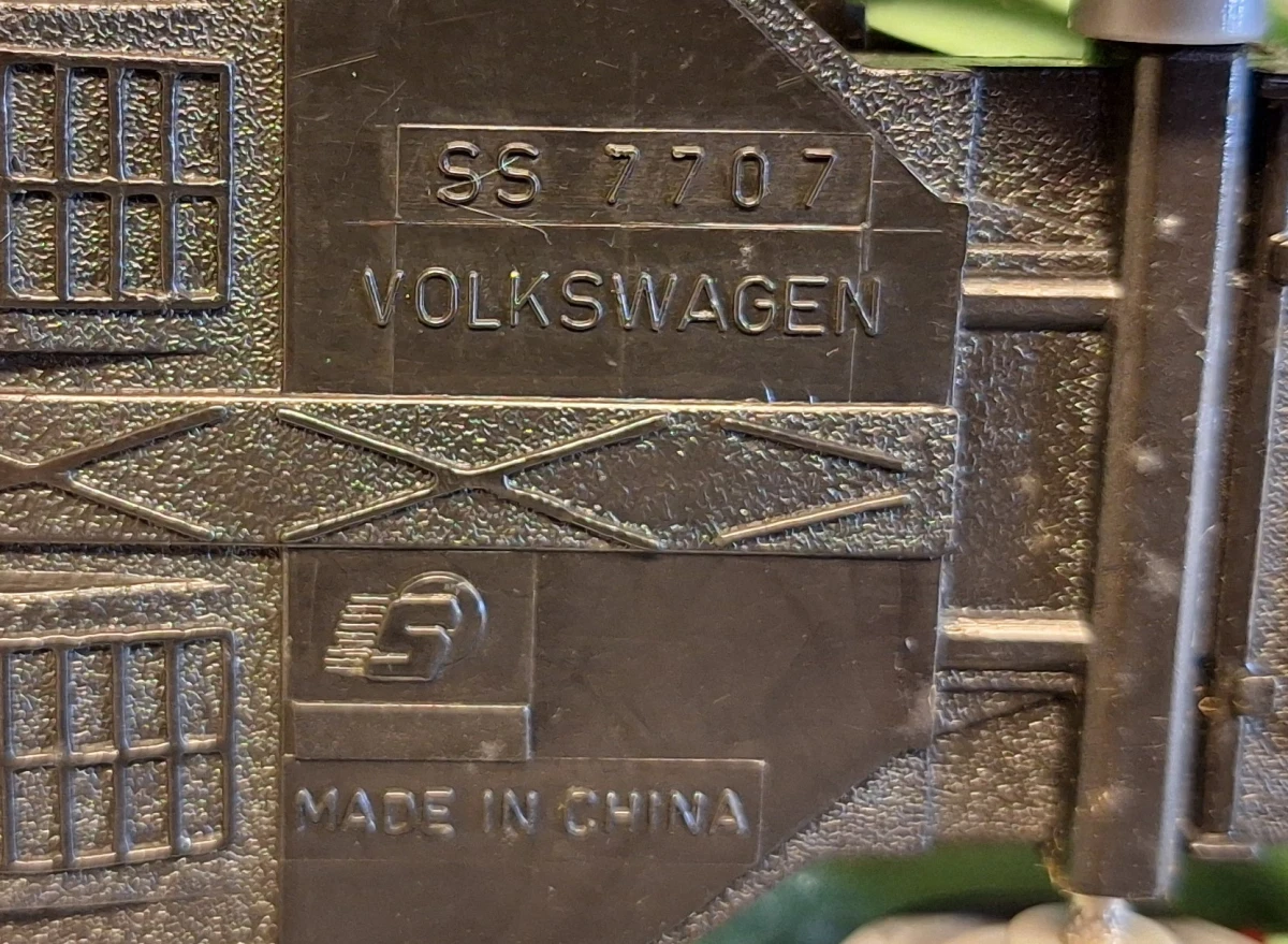 Mintgroene Volkswagen Kever
