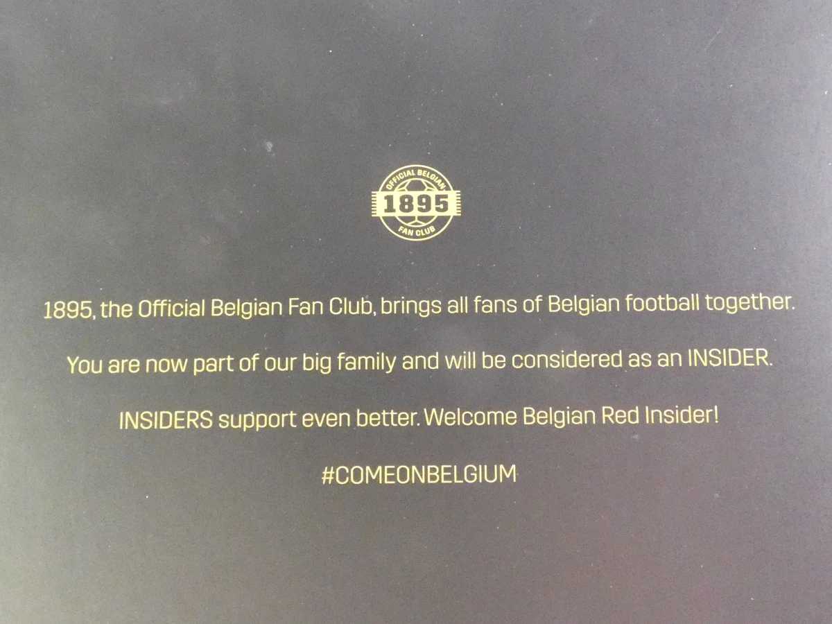 1895 Rode Duivels Welcome Box – Fanclub editie