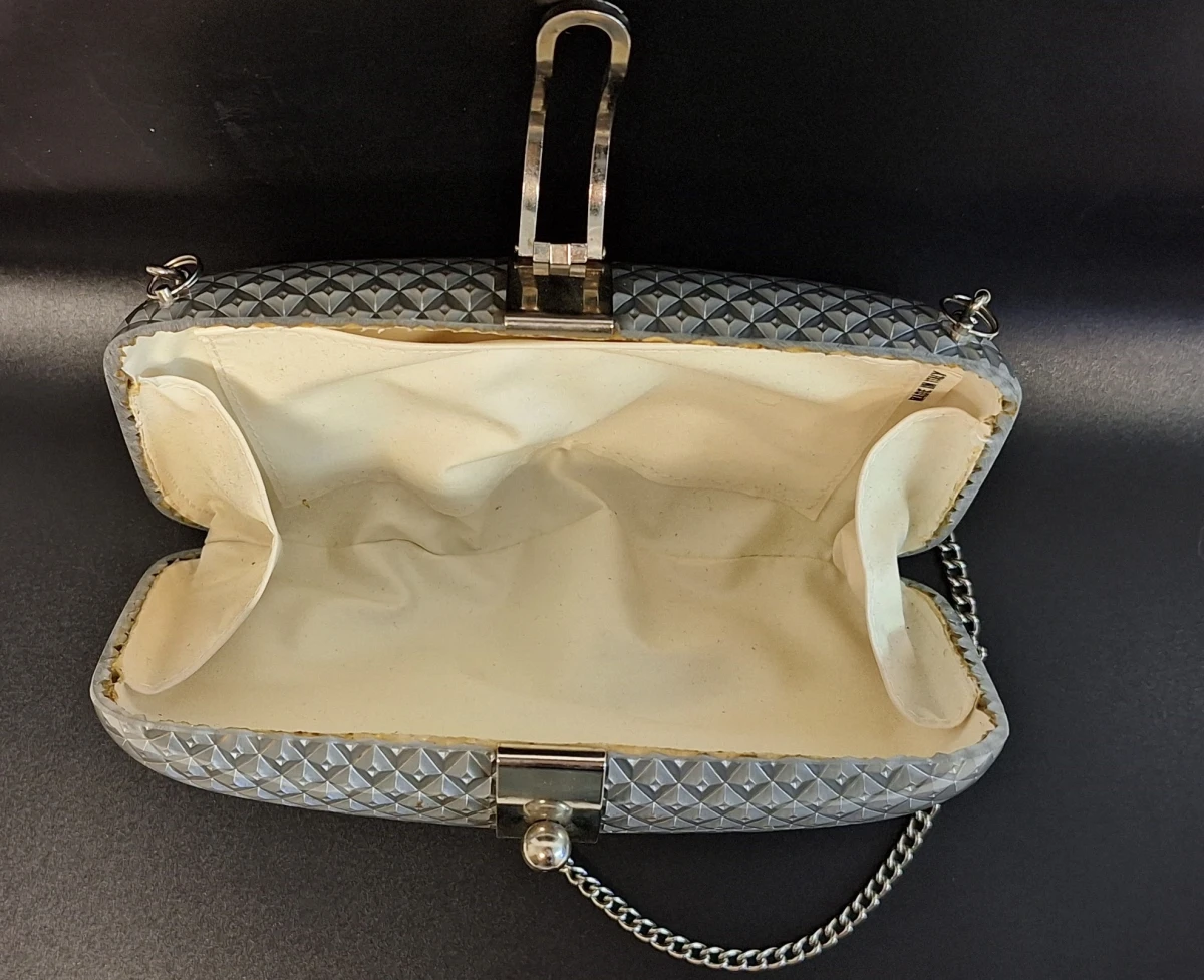 Zilverkleurig Clutch