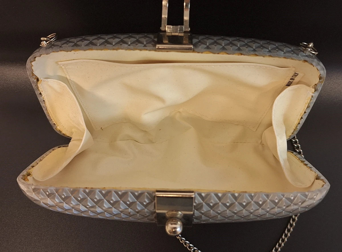 Zilverkleurig Clutch
