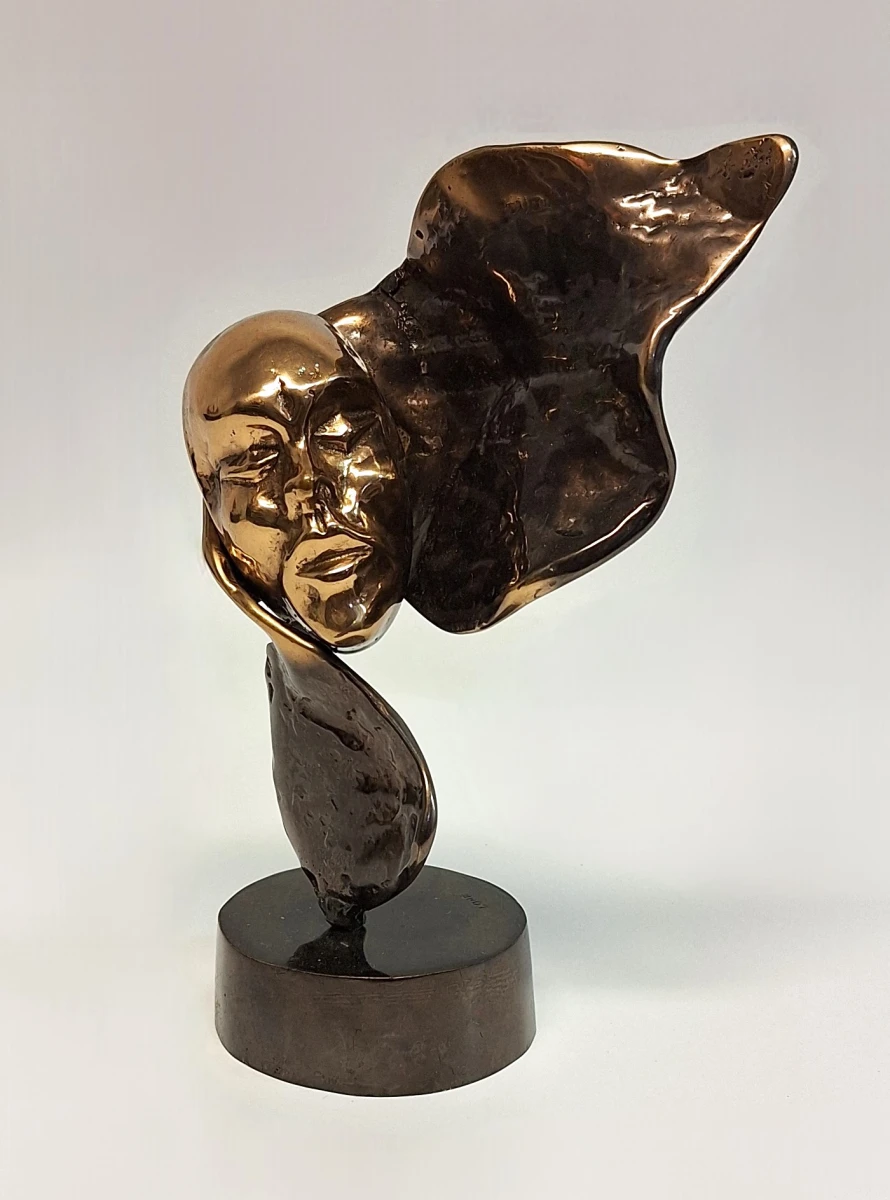 Yves Lohé bronzen sculptuur - foto 2