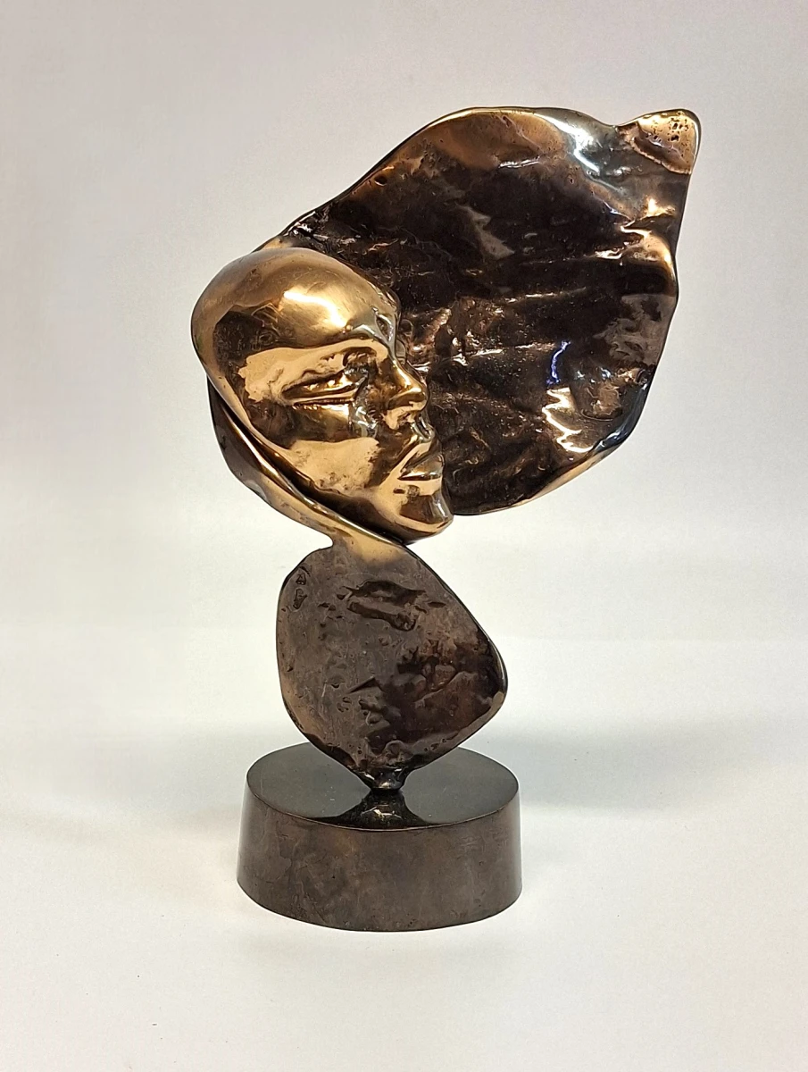 Yves Lohé bronzen sculptuur - foto 3