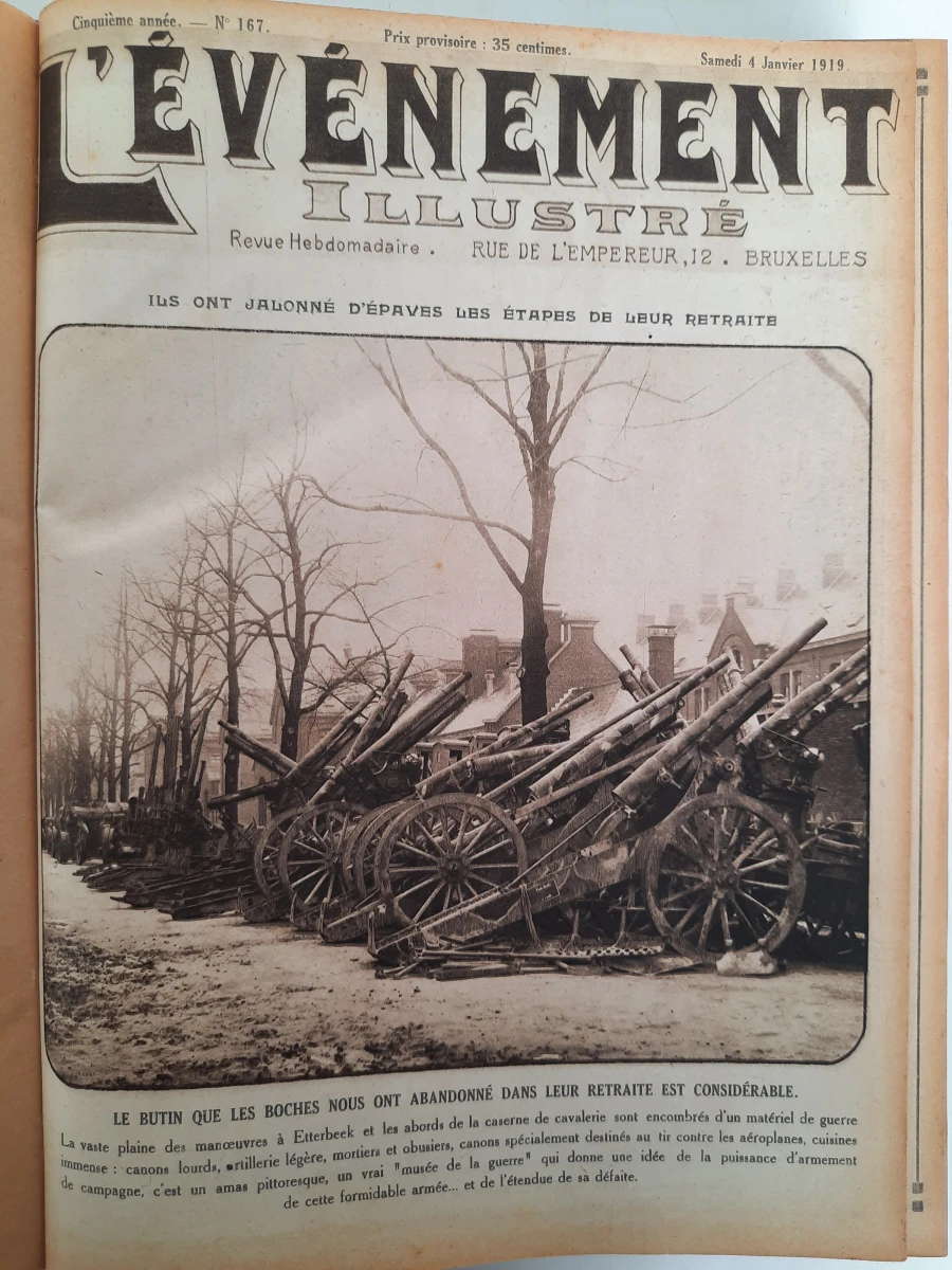 L'Événement Illustré – Jaargangen 1916 & 1919 (2 Delen) - foto 3