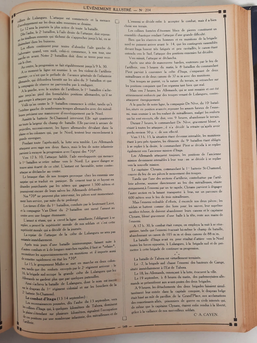 L'Événement Illustré – Jaargangen 1916 & 1919 (2 Delen) - foto 7